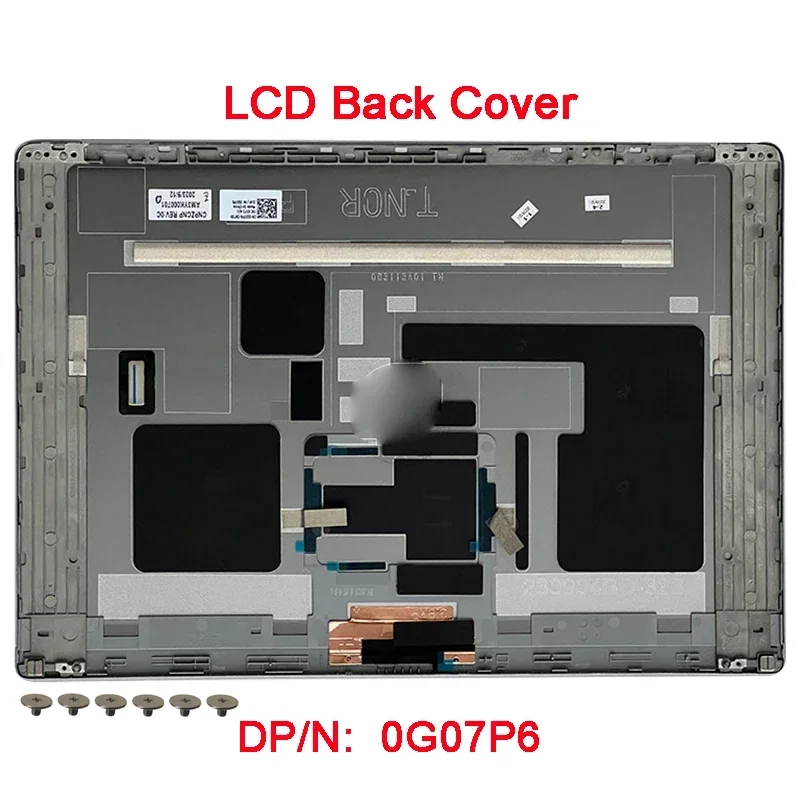 Tampa traseira LCD para dell latitude 7440 e7440 0g07p6, novo