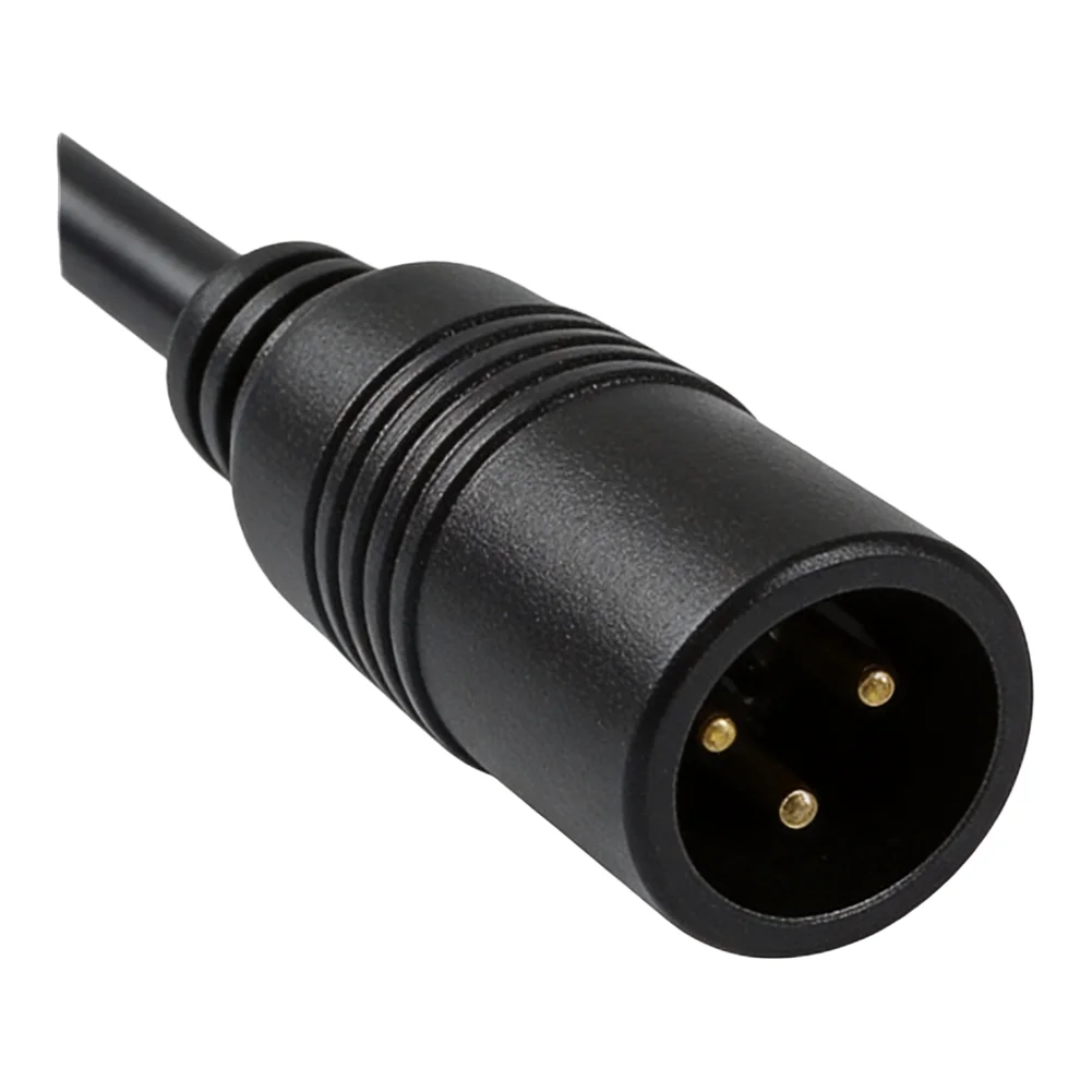 DC2 1 to CQ Connector Adapter Cable for Scooter Chargers with Rugged Plastic Build Supports Consistent and Efficient Charging