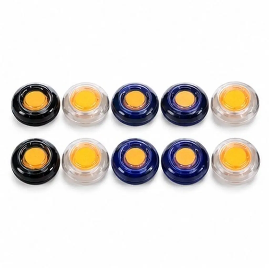 10Pcs Sponge Moistener Cup with Floating Wet Ball for Fast Manual Counting Sorting Filing Used by Cashiers Mail Clerks