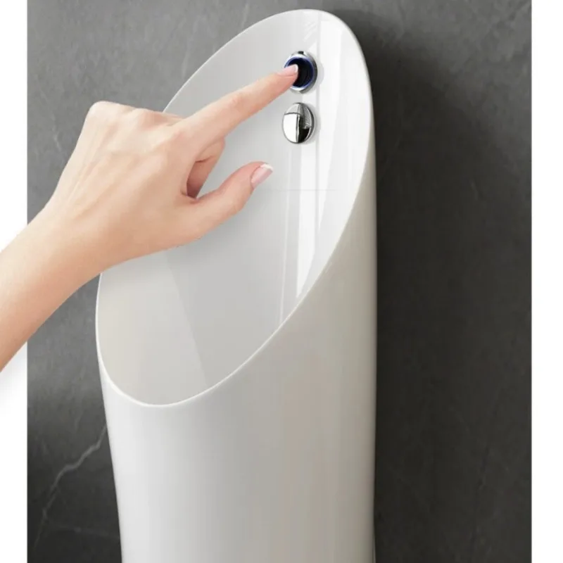 Automatic sensing floor urinal Men's standing urinal Smart urinal