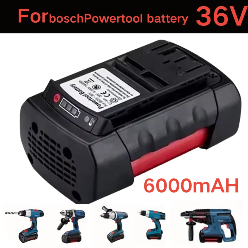 

Bosch 36 В 18000 мАч литий-ионный сменный аккумулятор для аккумуляторных электроинструментов Bosch BAT810 BAT840 2607336173 D70771 GBH 36V-LI 36VF-LI