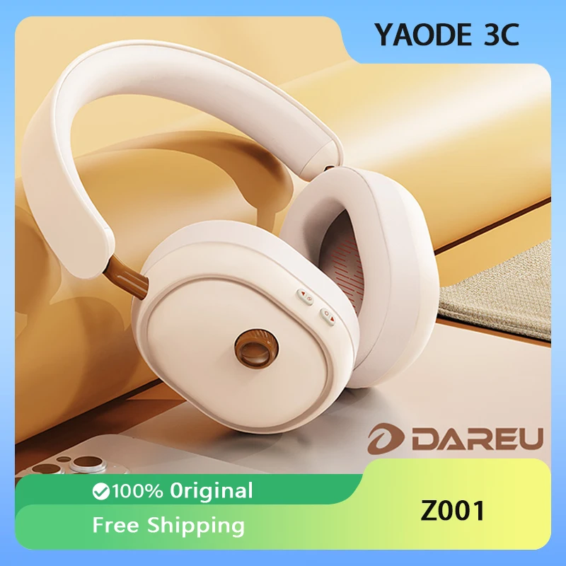 

Dareu Z001 Headphone Wireless Earphone HIFI Stereo TF Bluetooth Denoise HD Gaming Headsets with mic Gamer Accessories