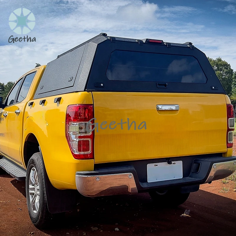 

For With Window Steel Dual Cab Hardtop 4x4 Pick up Pickup Truck Bed Canopy Topper Truck Topper for Ford Ranger T9 Canopy