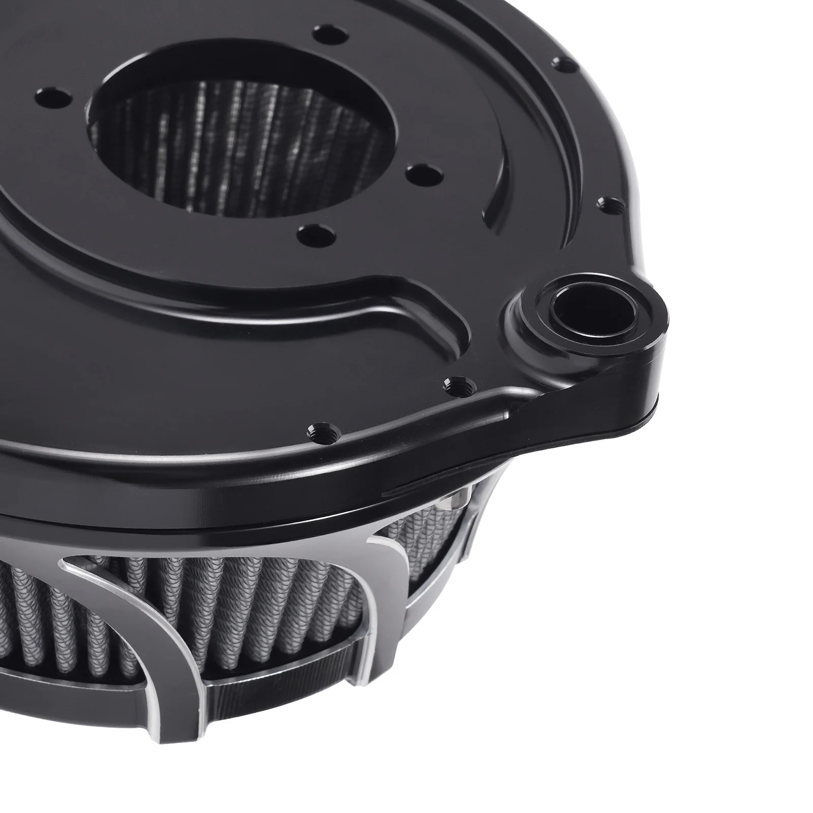 

Turbine Air Cleaner Kit for Harley Touring Softail 2000-2015 Chrome