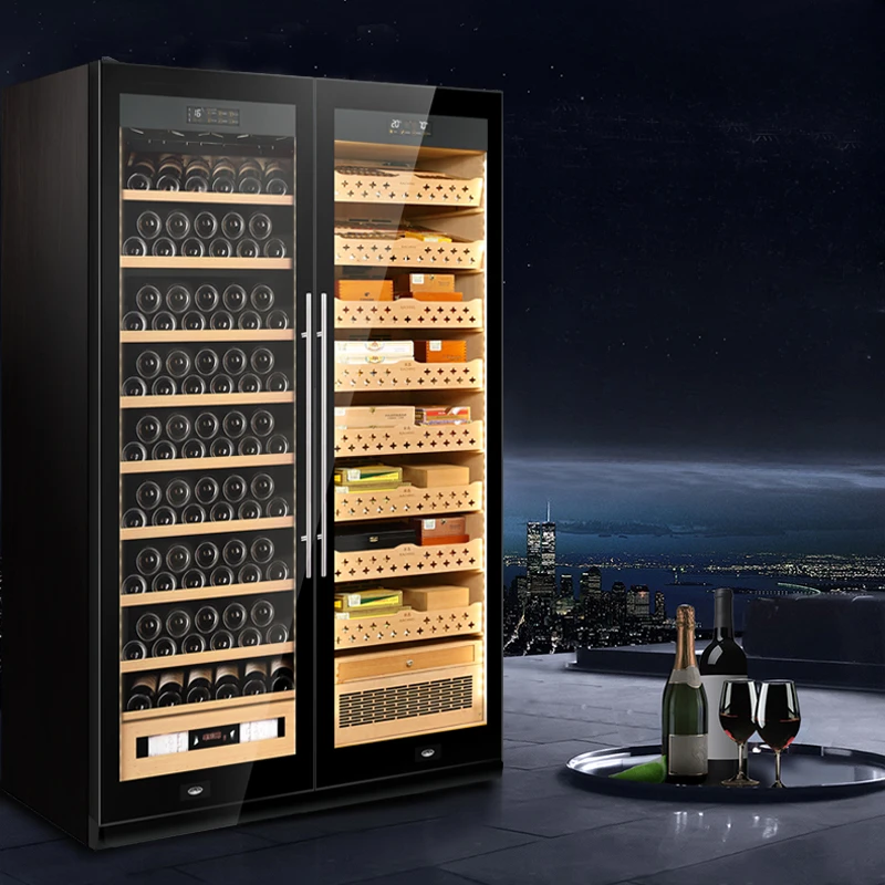 Cigar cabinet SD800 double door cigar cabinet wine cabinet combination cabinet intelligent storage cabinet