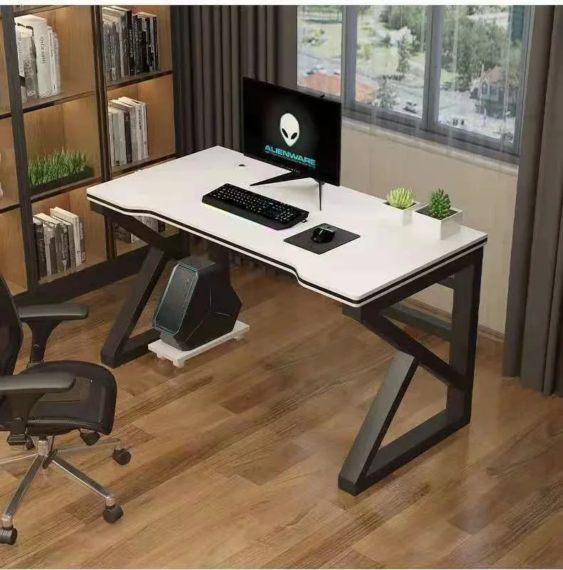 

Conference Study Gaming Desks White Reception Standing Modern Nail Monitor Desks Writing Scrivania Da Gaming Home Furniture