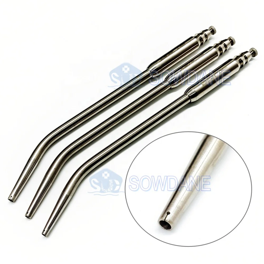 V High Quality Lab Strong Suction Aspirator SuctionTube Sucker Dredge Suite Stainless Steel Tip with Hole Lab Tools s