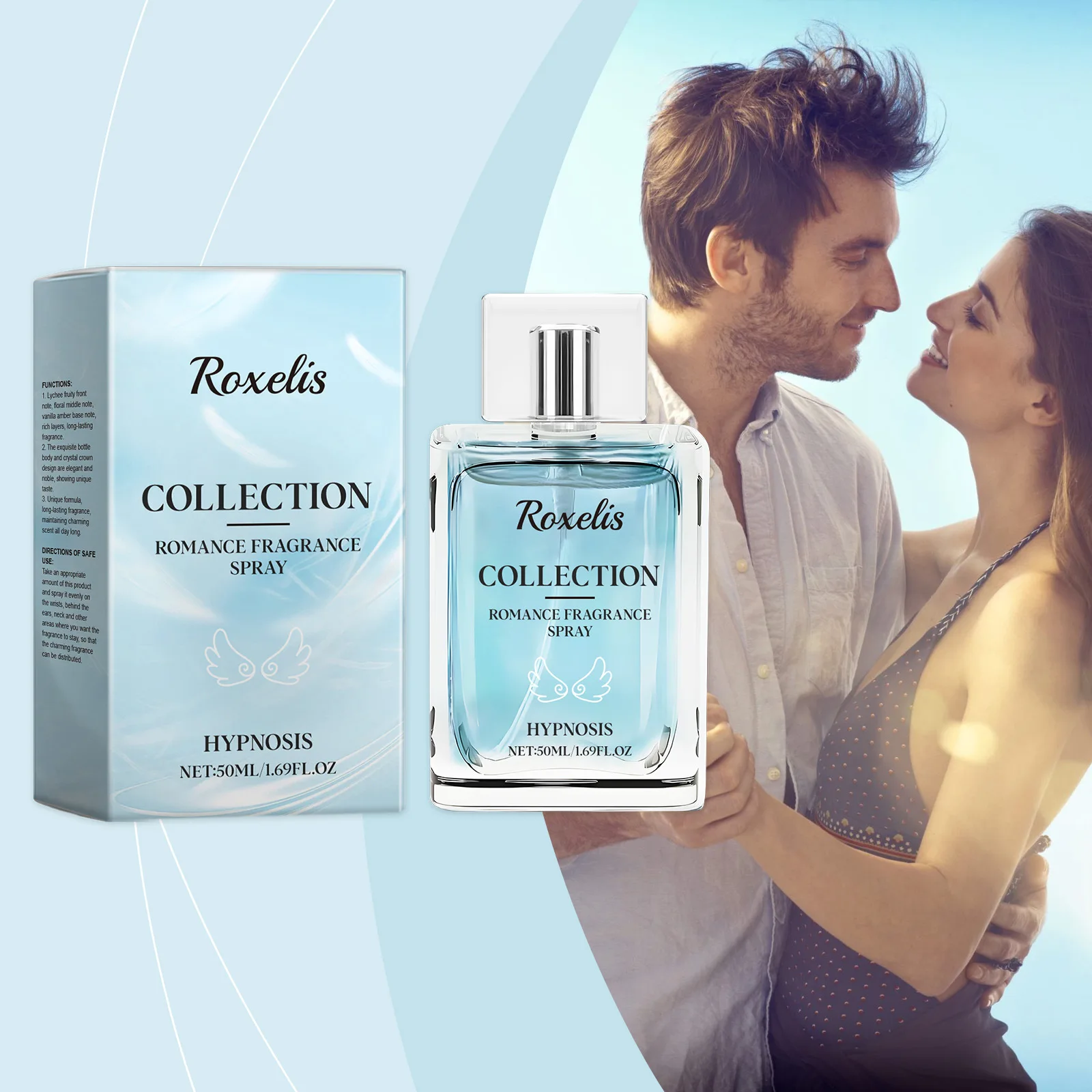 Cupid parfum pheromon penghilang hormon infusi pesona tahan lama menarik wangi Cologne Aroma menggoda untuk pria