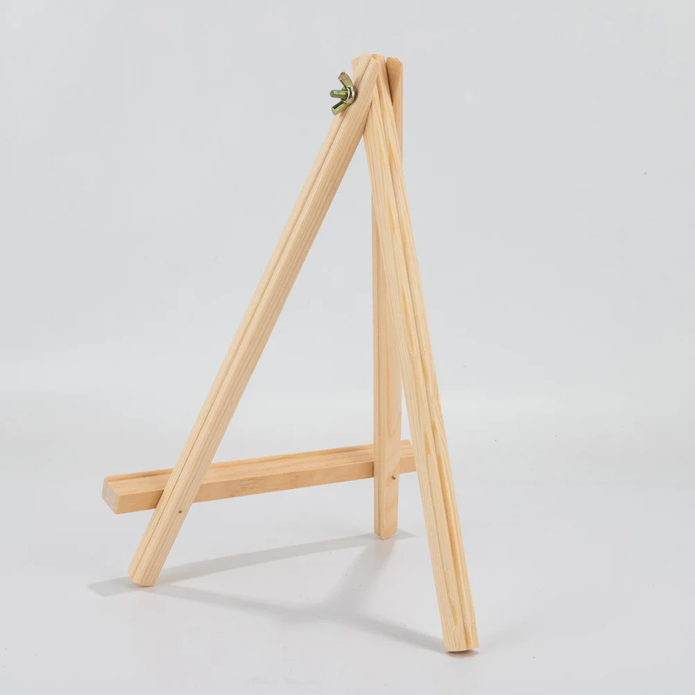 5 個の小さなイーゼルスタンド折りたたみ式木製ディスプレイスタンドイーゼル絵画教室の装飾ビジネスサインプレゼンテーション卓上用