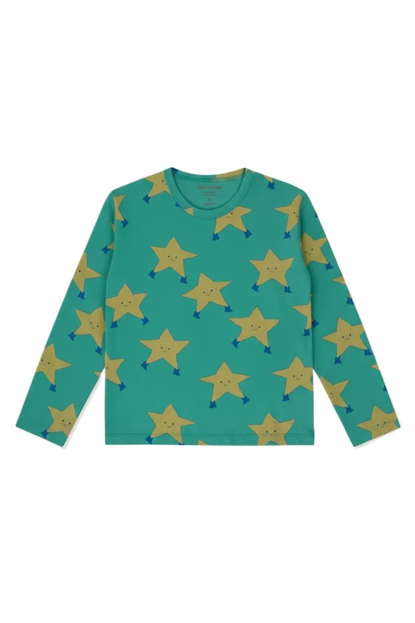 2025 AW جديد أطفال بنين تي شيرت و يغطي الرجل المنزل مجموعات بيجامة مجموعات الكرتون الوردي الأخضر جميل طباعة الفتيان والفتيات الأطفال