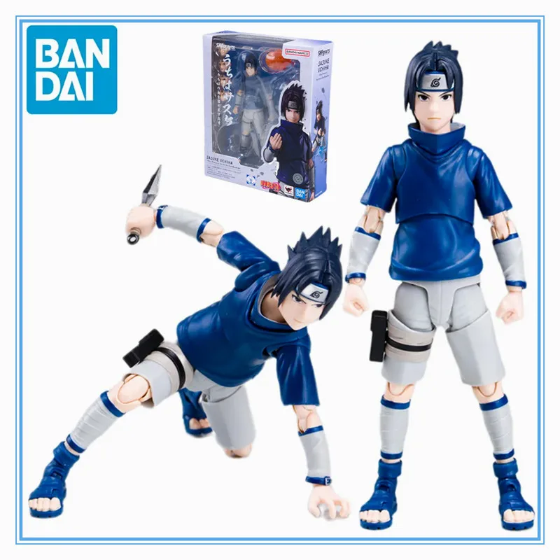 

Original Genuine NARUTO S.H.Figuarts SASUKE UCHIHA Bandai Anime Model Toys Action Figure Gifts Collectible Ornaments Boys Kids