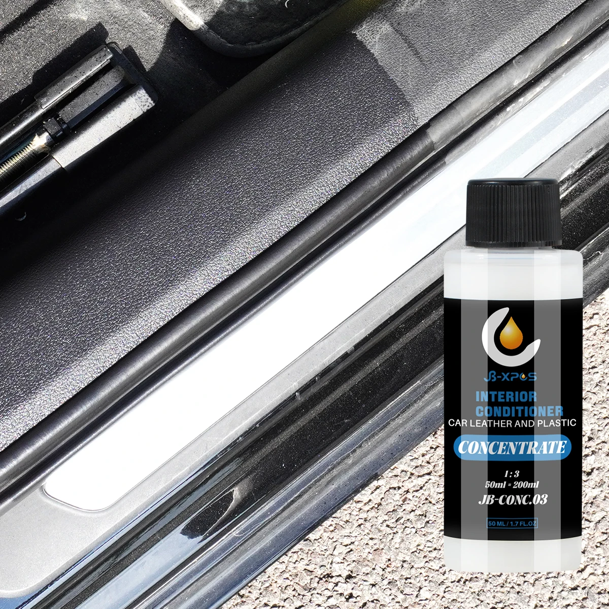 Interior Conditioner Concentrate Car Plastic & Leather Restore For Car Interior Liquid More Gloss Long-Lasting Protects Spray