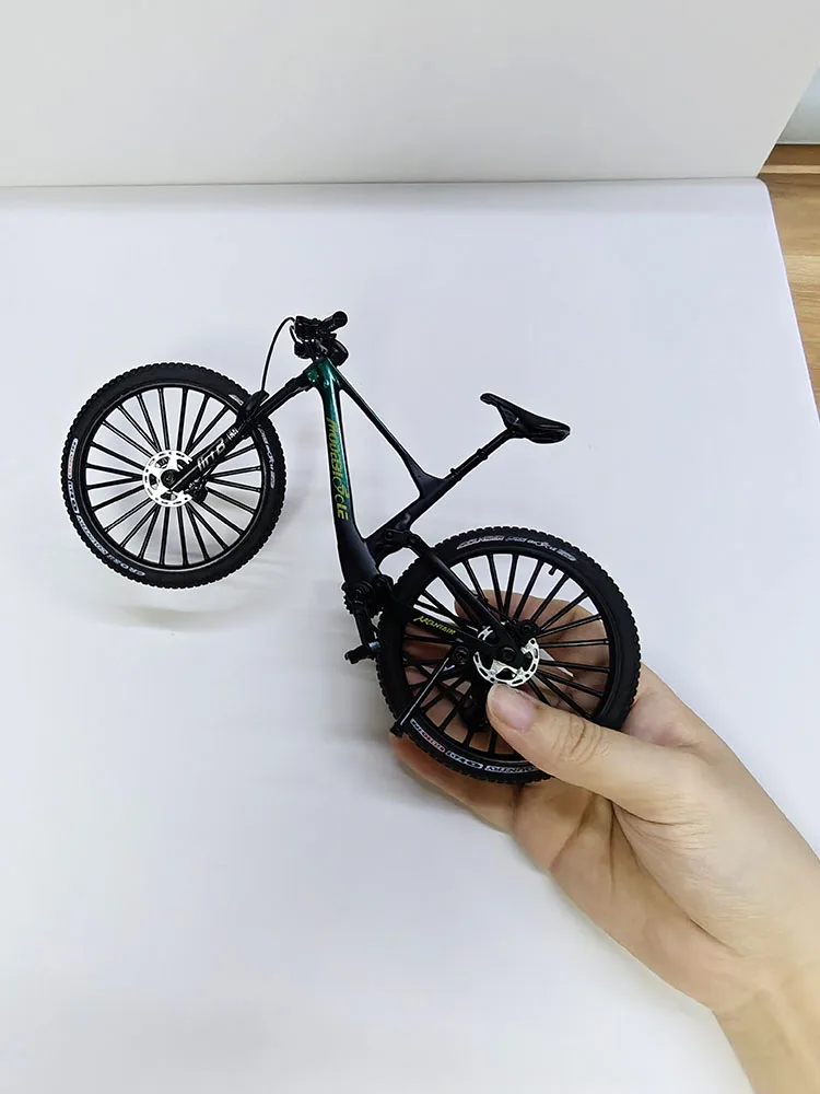 Neue 1:8 Modell Legierung Fahrrad Diecast Metall Spielzeug Miniatur Fahrrad Berg Finger Schrittweise Fahrrad Modell Simulation Sammlung Spielzeug – Detail 5