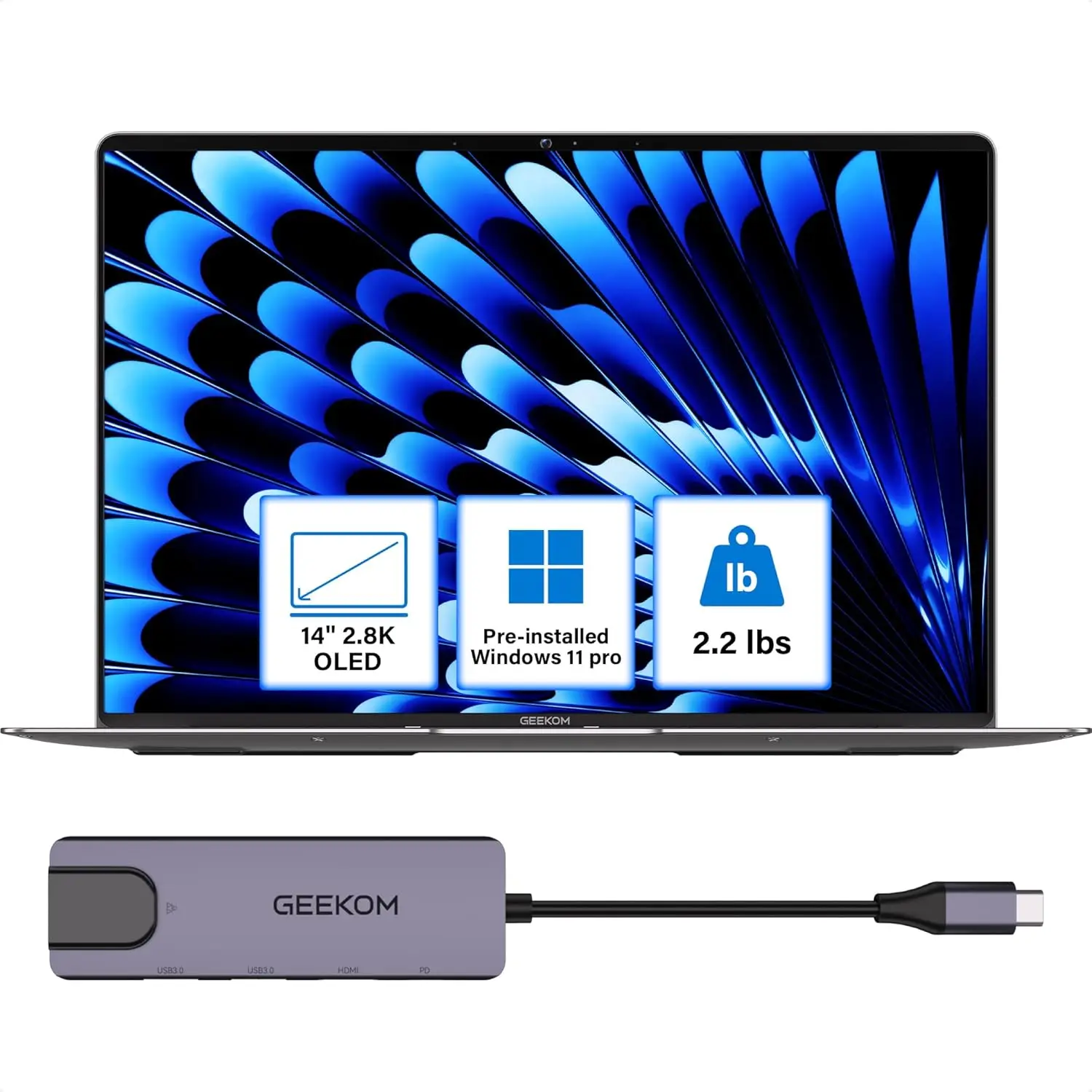 

Ноутбук с OLED-дисплеем, Ultra 9 185H, 32 ГБ ОЗУ 7500 МГц, SSD 2 ТБ, до 16 часов работы, 2x USB4, сканер отпечатков пальцев, хаб, Copilot, Windows 11 Pro