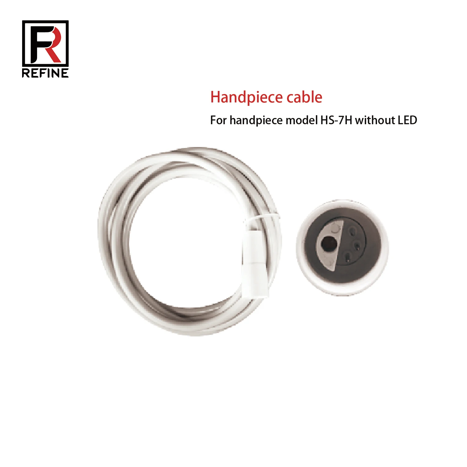 Refine Dental Ultrasonic Scaler Tube Hose Handpiece Cable Connecting Tube Detachable for EMS,WOODPECKER, VRN, DTE SATELEC