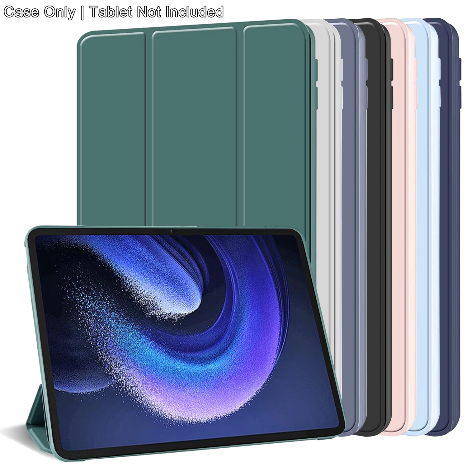 Tri-fold Flip Case For Xiaomi Pad 6/Pad 6 Pro 11 inch 2023 Magnetic Stand PU Leather Protective Cover Auto Sleep/Wake up