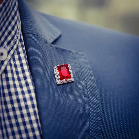 6 best sales पुरुषों का ब्रोच - №4