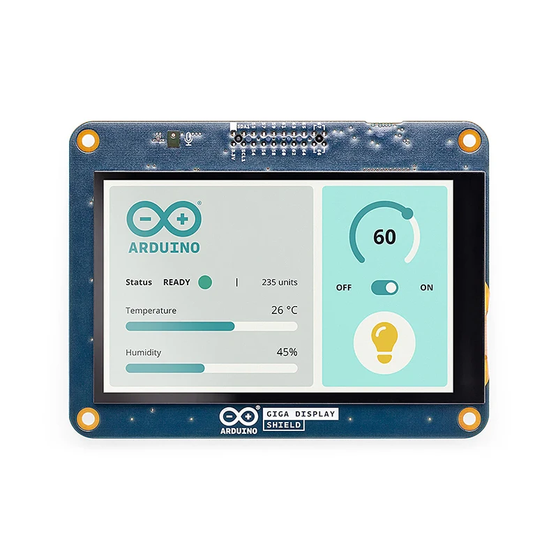 Imagem -02 - Arduino Giga Display Shield Original Wifi Asx00039 para Arduino Giga r1 Oficial