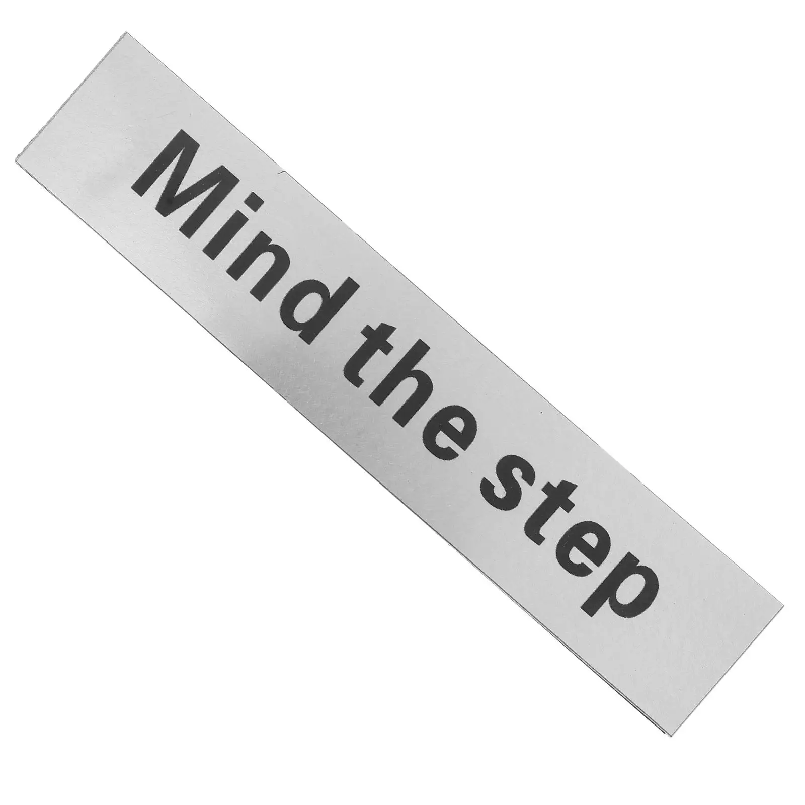 Warning Signs Reflective Silver Caution Steps Watch Your Step Sign Outdoor Boards Safety Traffic Durability Visibility Easy