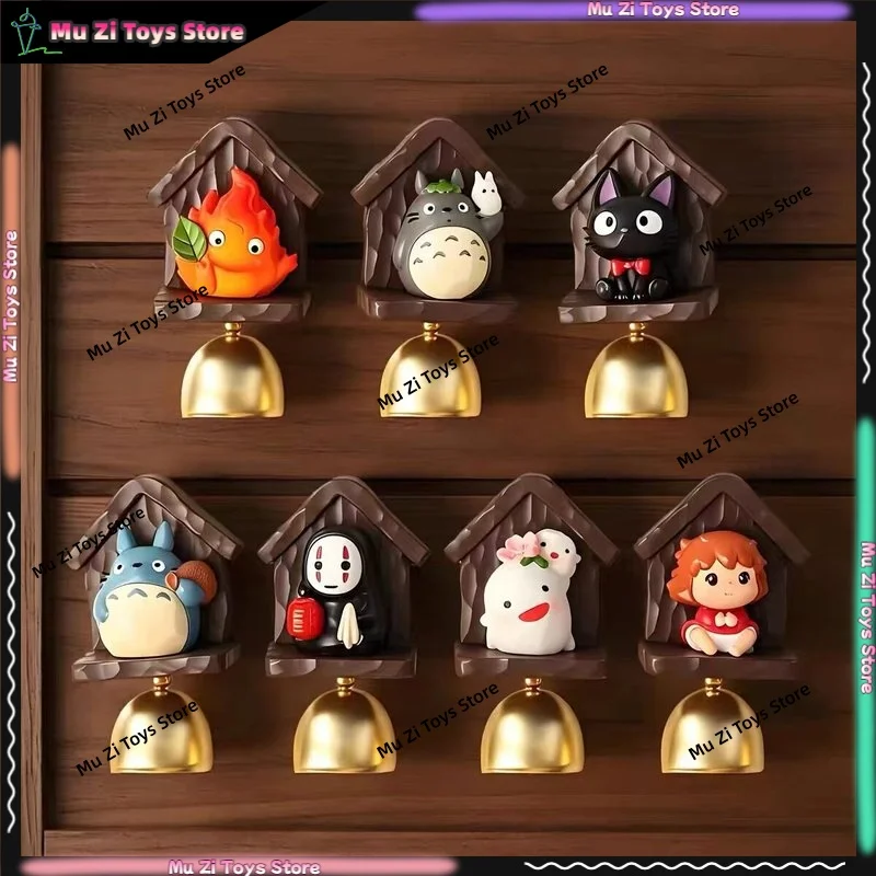 Auf Lager Hayao Miyazaki Anime Blind Box Trendiges Spielzeug Schwebende Magnetische Glocken-Dekoration für Anime-Fans Erwachsene Sammler Geschenk