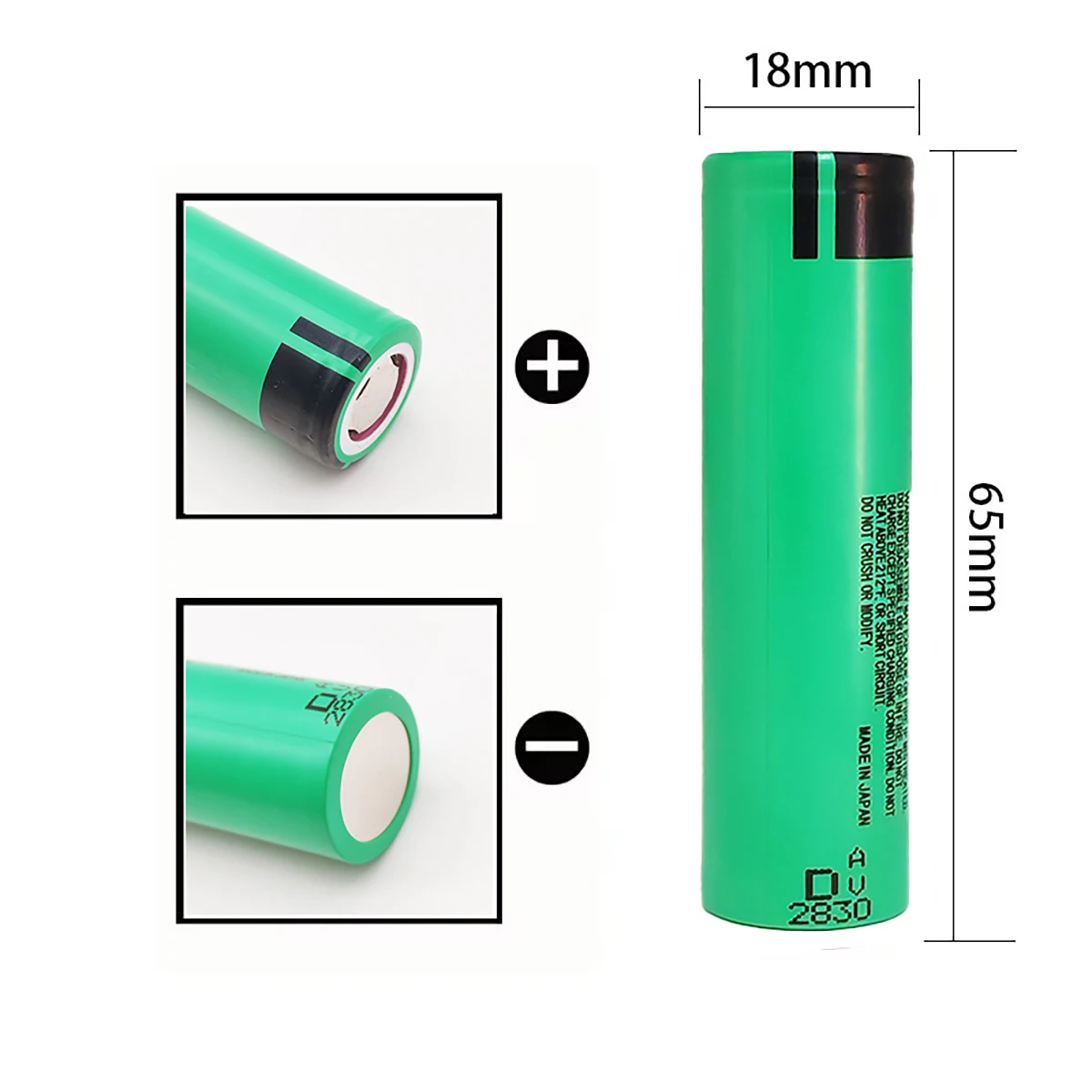 18650 Rechargeable Battery 3000MAH  Free Global Shipping, Long-Lasting Power for LED Lights, Power Banks, Electronic Devices