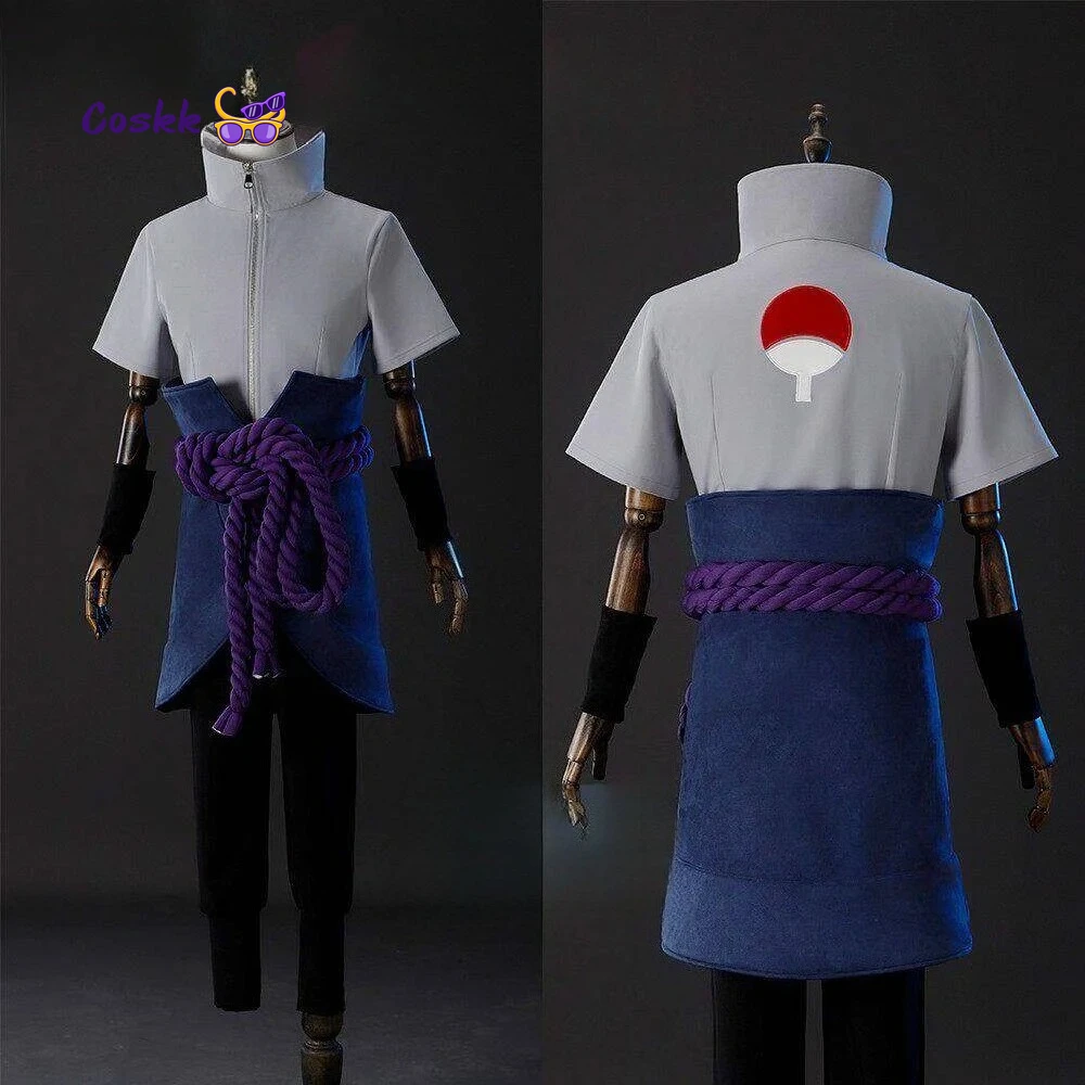 

2026 Newly Uchiha Sasukee Cosplay costume Halloween Christmas Role Playing Party Comic Game Anime XS-2XL