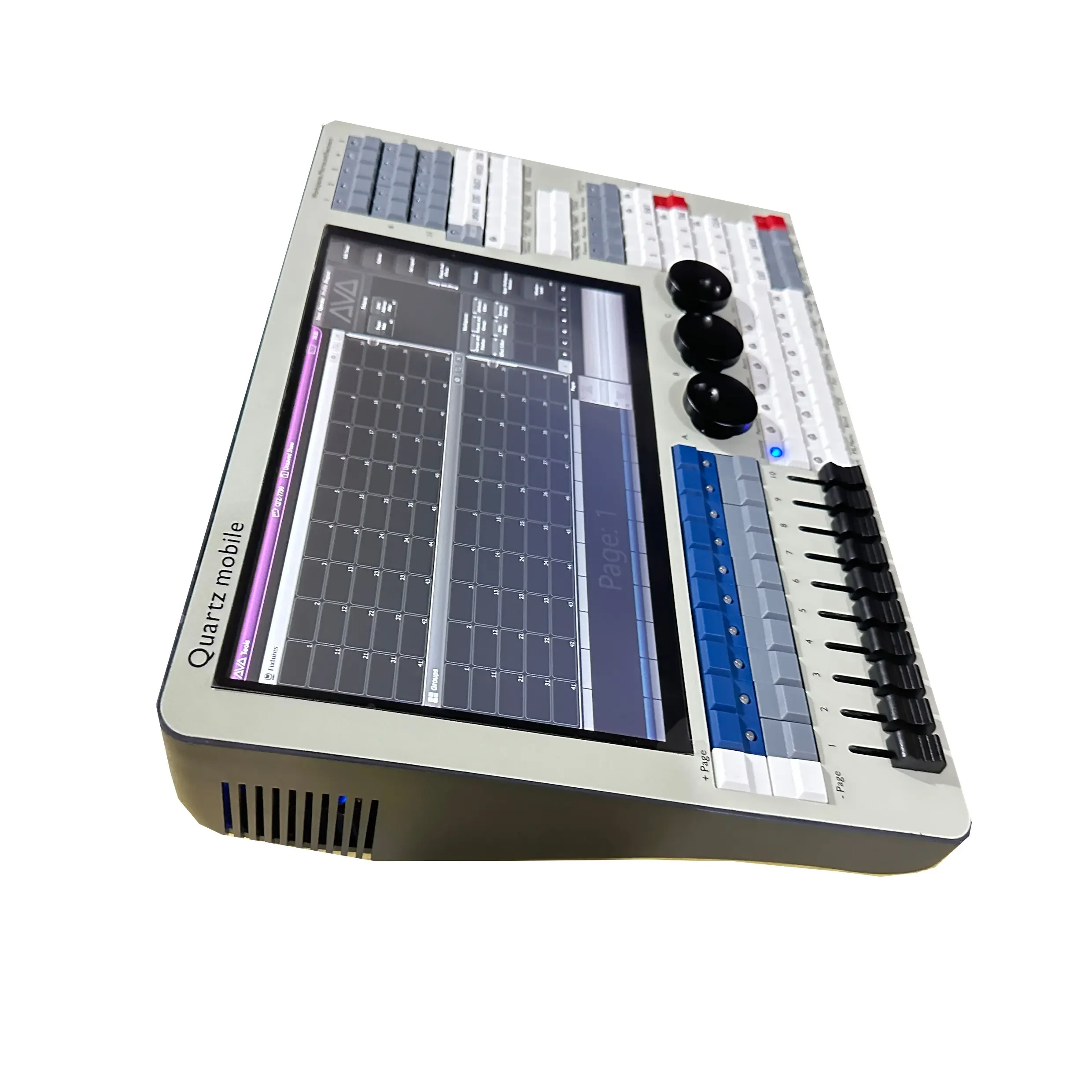 Portable Mini Quartz Mobile DMX512 Light Console Latest Stage DJ Party Wedding Remote Control Dimmer For Light Show