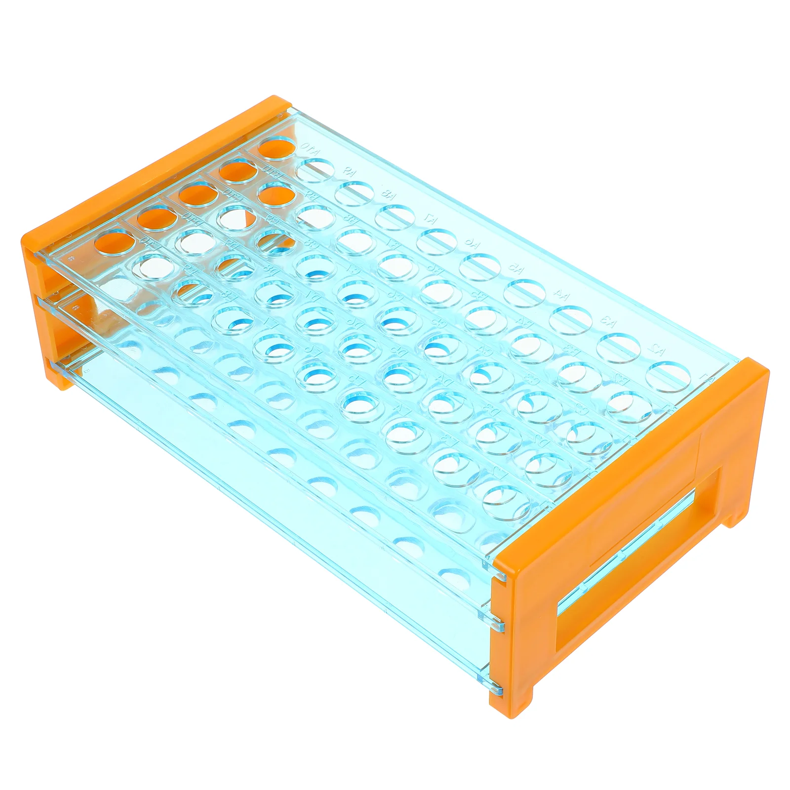 

Plastic Test Tube Rack Centrifuge Holder Display Storage Organizer for Laboratory Sampling Bottle Tubes Stand