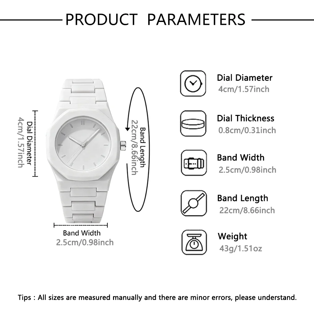 2pc/1pc Fashion handsome pointer men's watch set, classic and versatile polygonal dial men's watch, suitable for various festiva