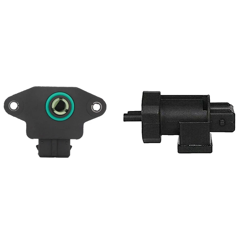 

2 Pcs Car Accessories: 1 Pcs 35170-22010 Throttle Position Sensor & 1 Pcs Car Transmission Speed Sensor