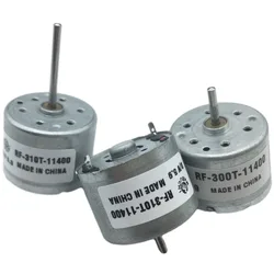 RF-310T-11400 Micro DC Motor DC 3V 5.9V 6V 6400 RPM DIY Mini Fan Motor 6mm/10mm/22mm Long Shaft