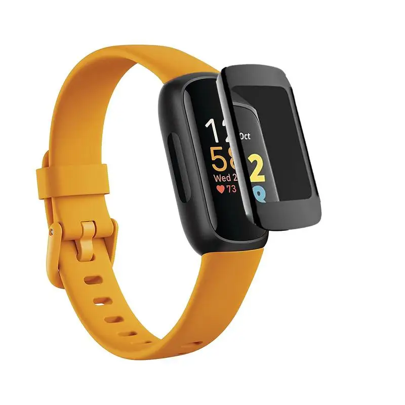 Película protectora transparente de TPU de cobertura completa para reloj inteligente Inspire 3, pulsera de hidrogel, Protector de pantalla suave, xiaom-i Miband