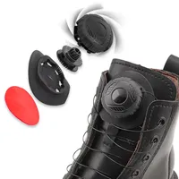 1 Pair Round Shoe Laces Large Swivel Buckle No Tie Shoelaces For Sneakers Quality Boots Automatic Shoelace Accessories Unisex