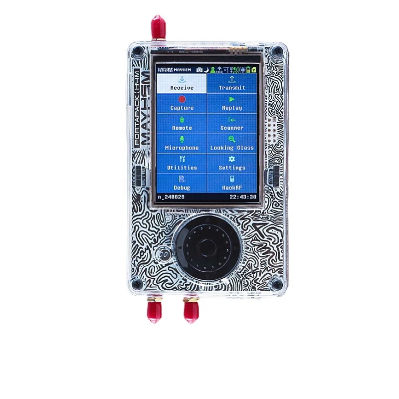 

Portapack H4M 1MHz-6GHz Radio Kit-Programmable Device for Electronics and Engineering Projects