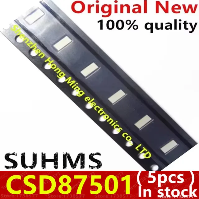 (5 sztuk) 100% nowy chipset CSD87501 CSD87501L XFLGA-10