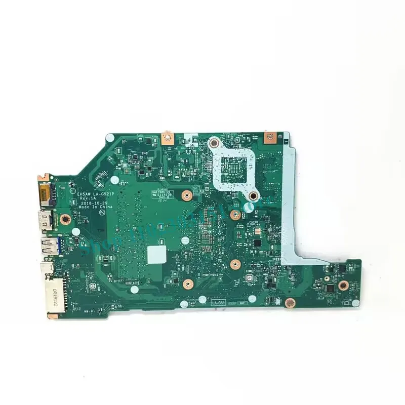 EH5AW LA-G521P With SRD1V I3-8145U CPU Mainboard NBH1611001 For Acer Aspire A515-52 A515-52G Laptop Motherboard 100%Working Well