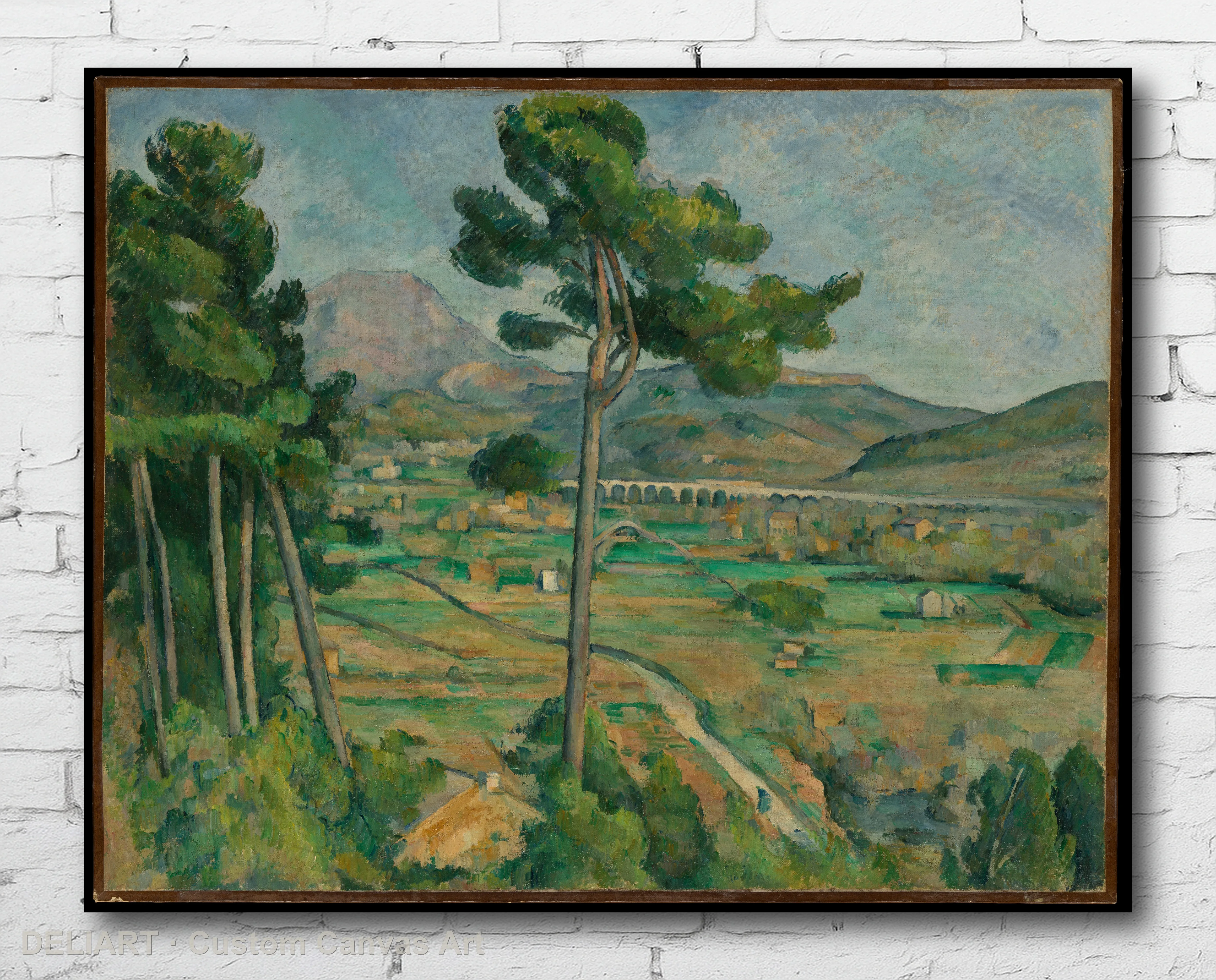 Post-Impressionist Still Life by Paul Cézanne - Fine Art Canvas Wall Art Poster Print Vintage Home Decor Unframed