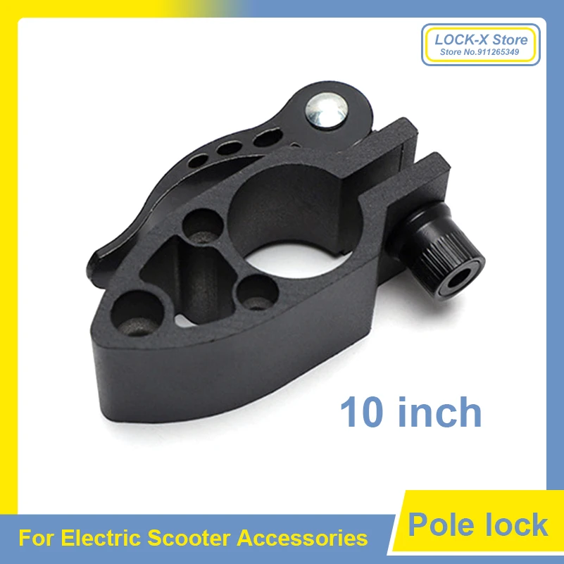 10 inch electric scooter aluminum alloy folding pole lock for Speedway 5 4 Electric Scooter Accessories
