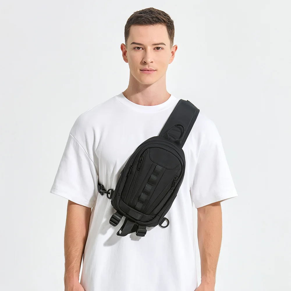 ‌2026 Trendy Crossbody Bag - Unisex Large Capacity Shoulder Pack, Multi-Purpose Daily Organizer Casual Backpack for Street Style
