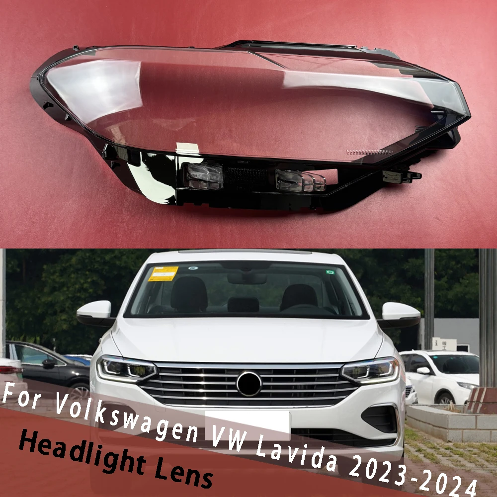 For Volkswagen VW Lavida 2023 2024 (High) Headlamp Cover Headlight Shell Lens Shell Plexiglass Replace Housing Lamp Lampsh
