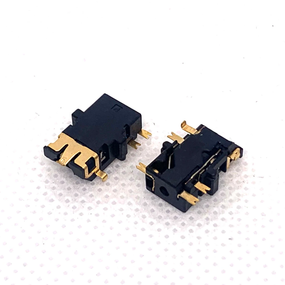 

100pcs 3.5mm Audio Jack PJ-342 Sink Plate Inclined Port Horizontal 6PIN Sink Plate 1.0 SMD Gold Plating Dual Channel Headphone