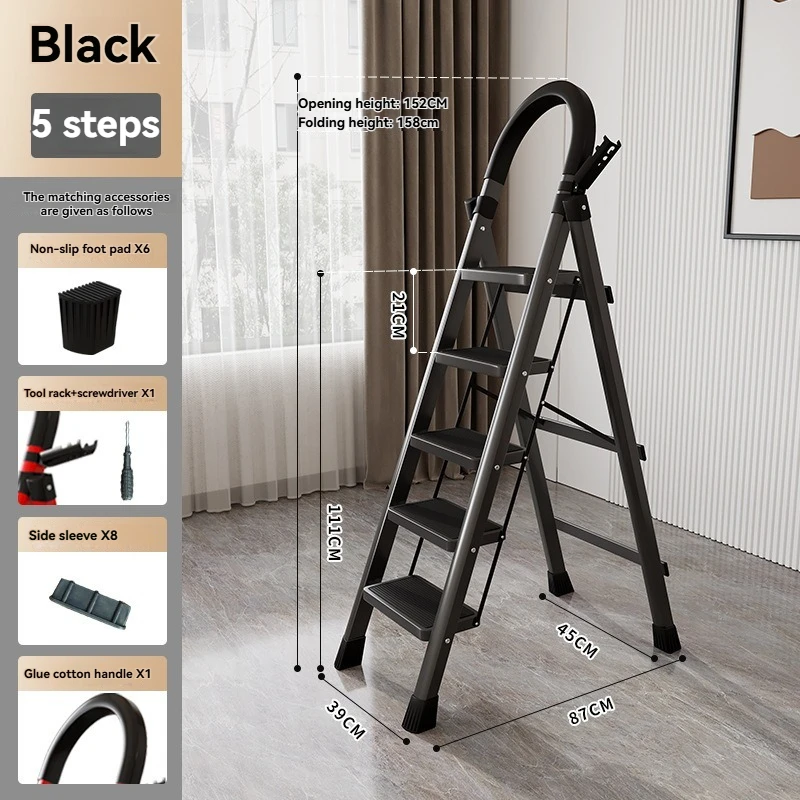 5 steps black