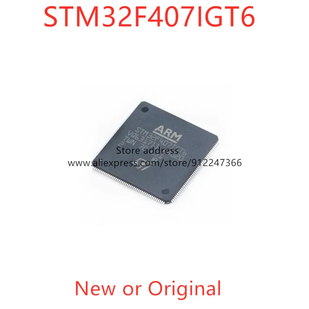 5pcs STM32F407IGT6 or STM32F429IGT6 LQFP176 New and Original