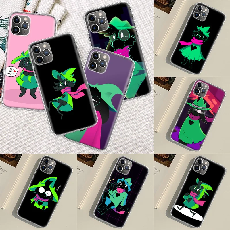 Deltarune Ralsei by Lileaves cartoon Phone Case For Apple Iphone 15 14 13 16 Pro Max Cover 11 12 Mini Fundas X XS Max XR 8 7 Plu