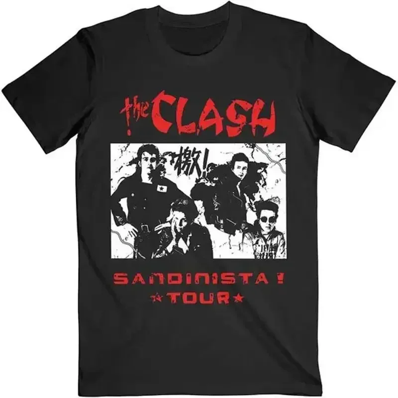 New Rare The CLASH Heavy Cotton Black All Size T Shirt Full PP194