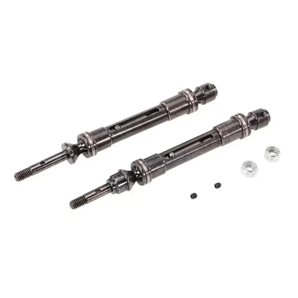 Ensemble d'arbre de transmission avant et arrière en acier CVD, pièces robustes pour Trxs 1/10 Slash 4x4 Stampede VXL 2WD 6851R 6851X 6852R 6852X