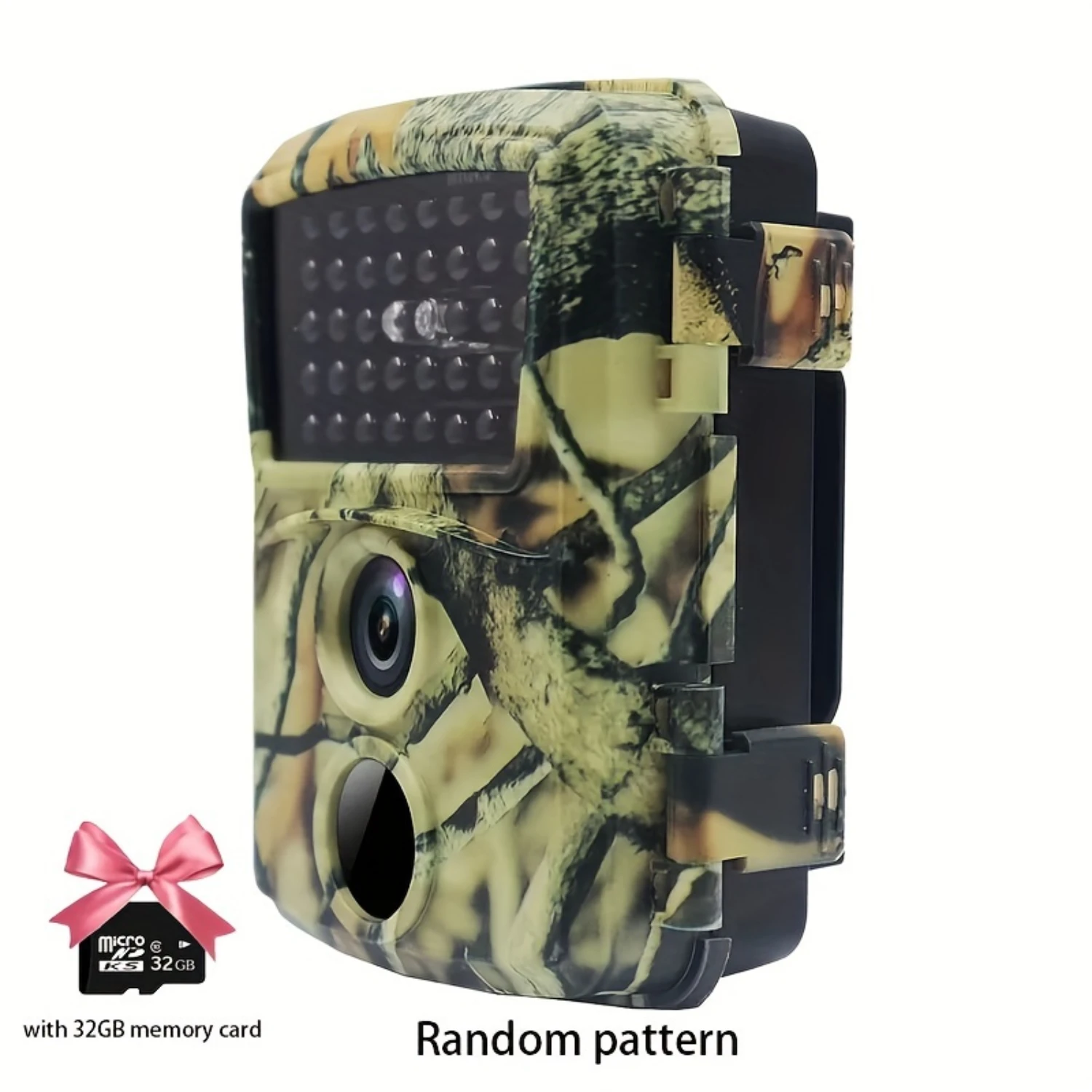 Outdoor Mini Infrared Camera Night Vision For Hunting, High-definition Waterproof Mini Camera For Tracking Wild Animals, 4 Batte