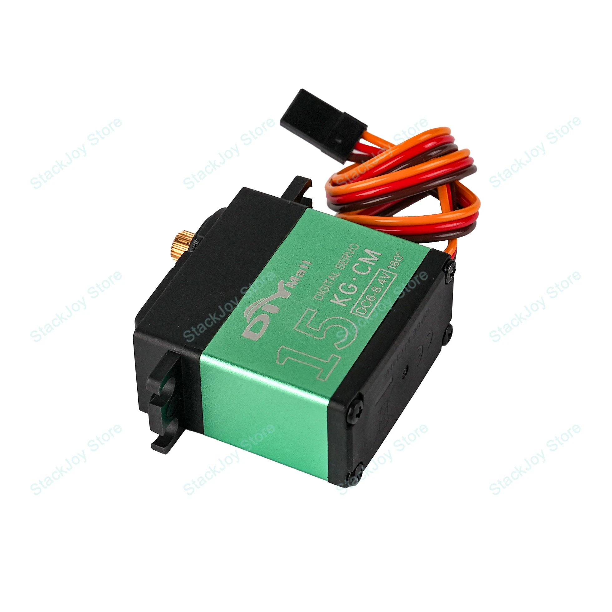 Serwo cyfrowe o wysokim momencie obrotowym 15kg, metalowe zębatki, model 90/180/270/360 stopni, serwo RC 4.8V-7.2V do robota, samochodu, samolotu TD-8815MG