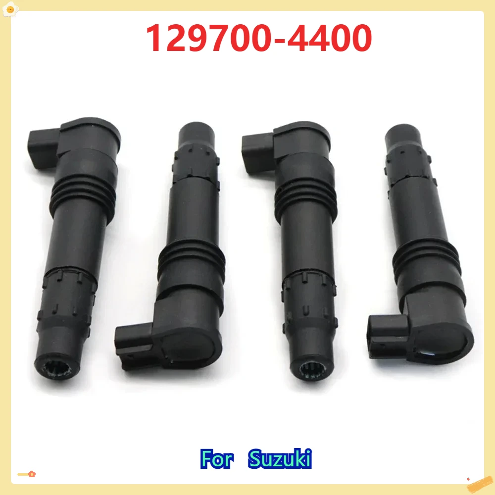 Ignition Coils Packs 129700-4400 1297004400 129700 4400 For SUZUKI GSX1300R GSXR1000 Hayabusa 1300R 1999-2009 2011 2012