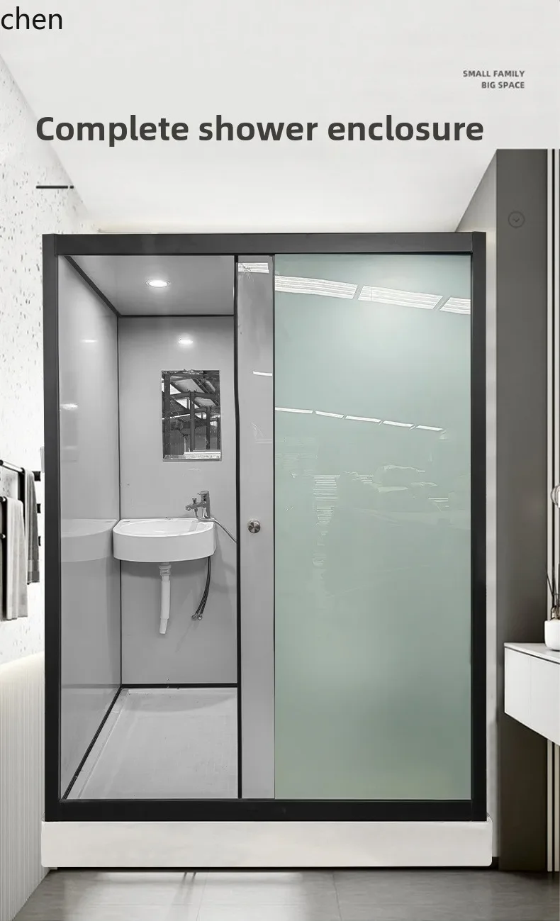 O9.7- Bathroom Shower Room Integrated Shower Room Home Overall Bathing Room